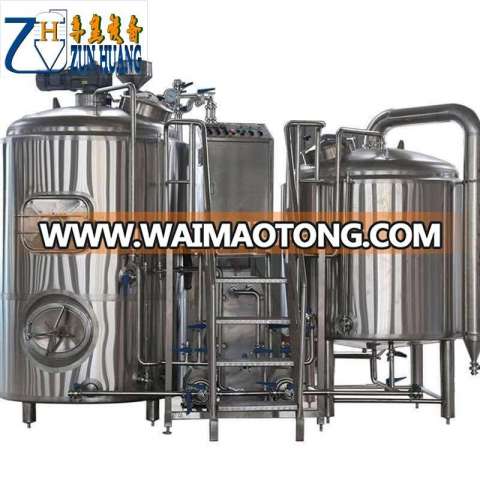 Germany standard 500L micro brewery equipment and beer machine with CE certification